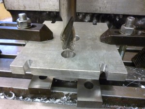 799 circular t-slot drilling hole with slot drill