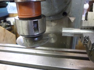 Graduating with a slitting saw - 647