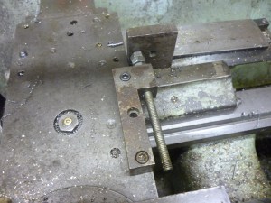 2001 stop for the fourway toolholder in the x direction