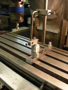 93 T-slots on a milling table