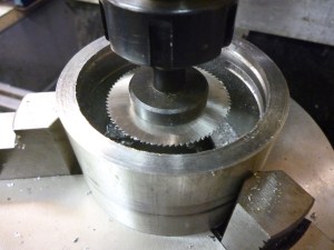 800 making a groove inside a cylinder using a slitting saw 1