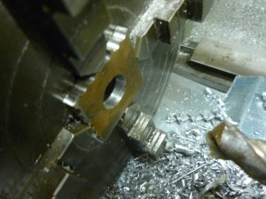 1015 piece drilled with reaming drill