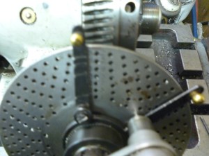 1024 pin in position for second tooth