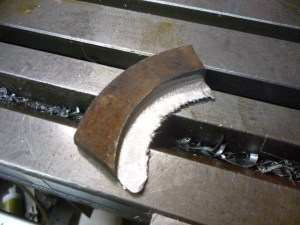 820 strip of material for circular t-dlot nuts