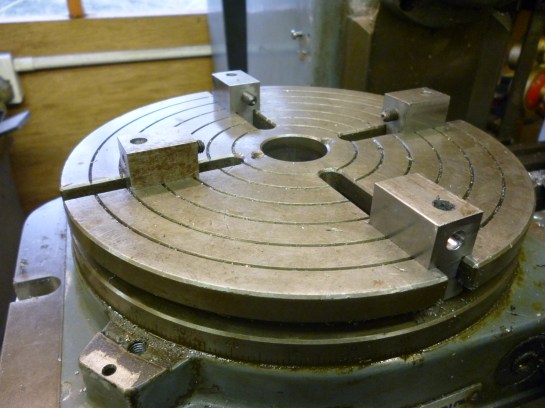 573 rotary table with side clamps