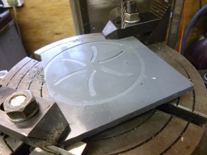 556 using two rotary tables