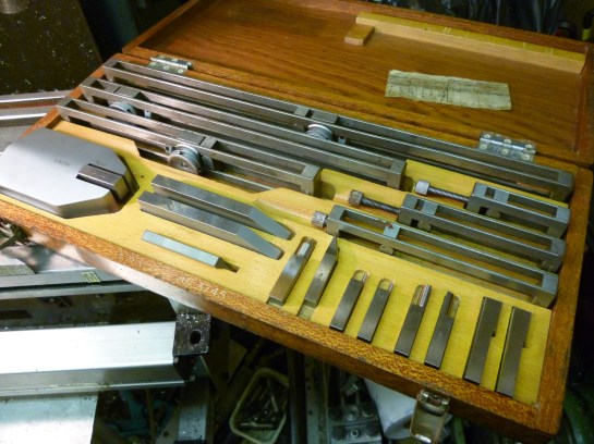 6097 set of accessories for slips gauges