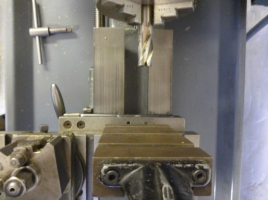 651 lathe as a vertical milling machine