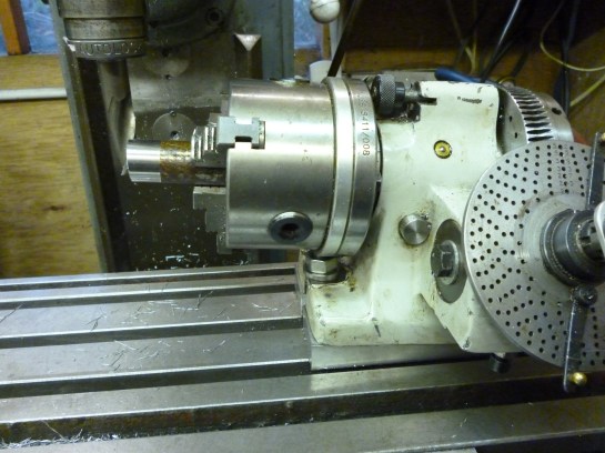 6100 dividing head on wedge
