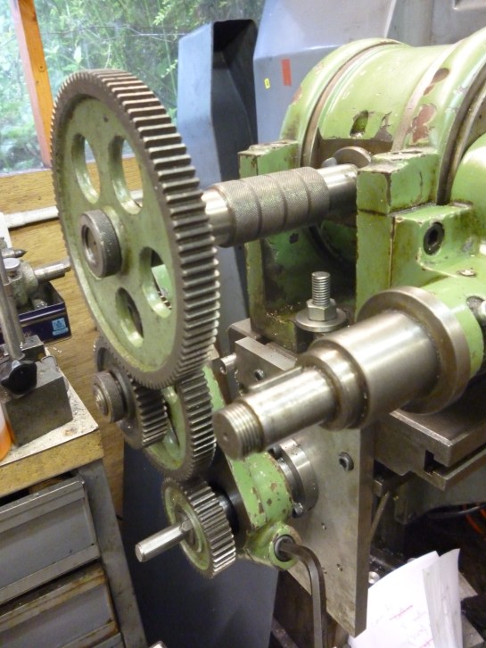 x604 driving the shaft directly