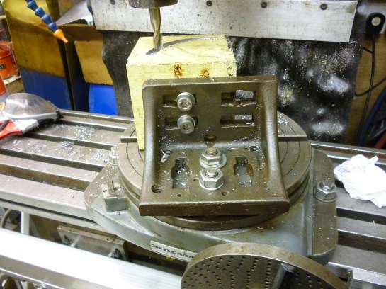 5071 rotary table with angle plate