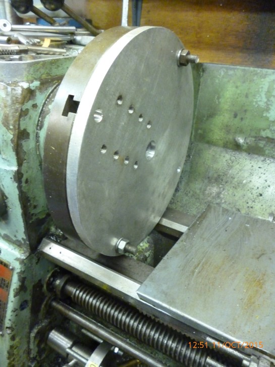 3150 auxiliary plate being used on a face plate