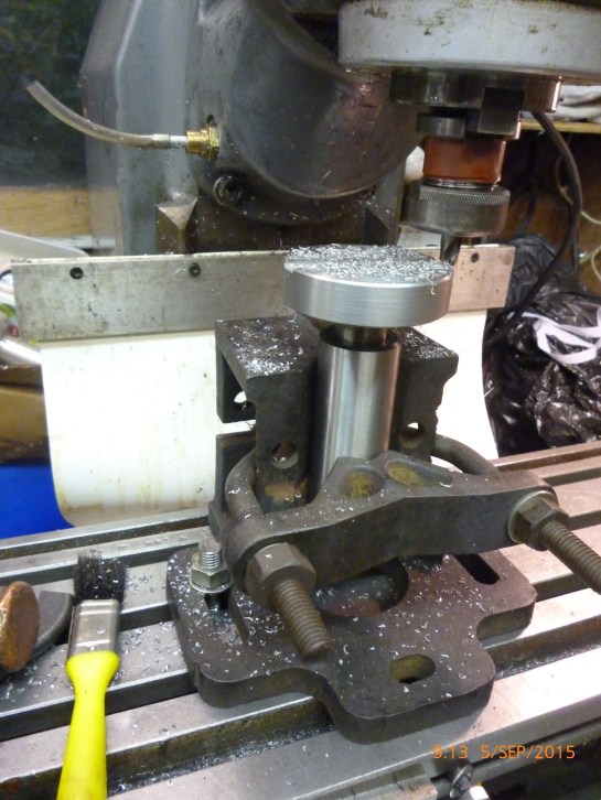 3152 making cross drilling jid - machining v slot