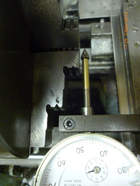 3301 centering a 4 jaw chuck
